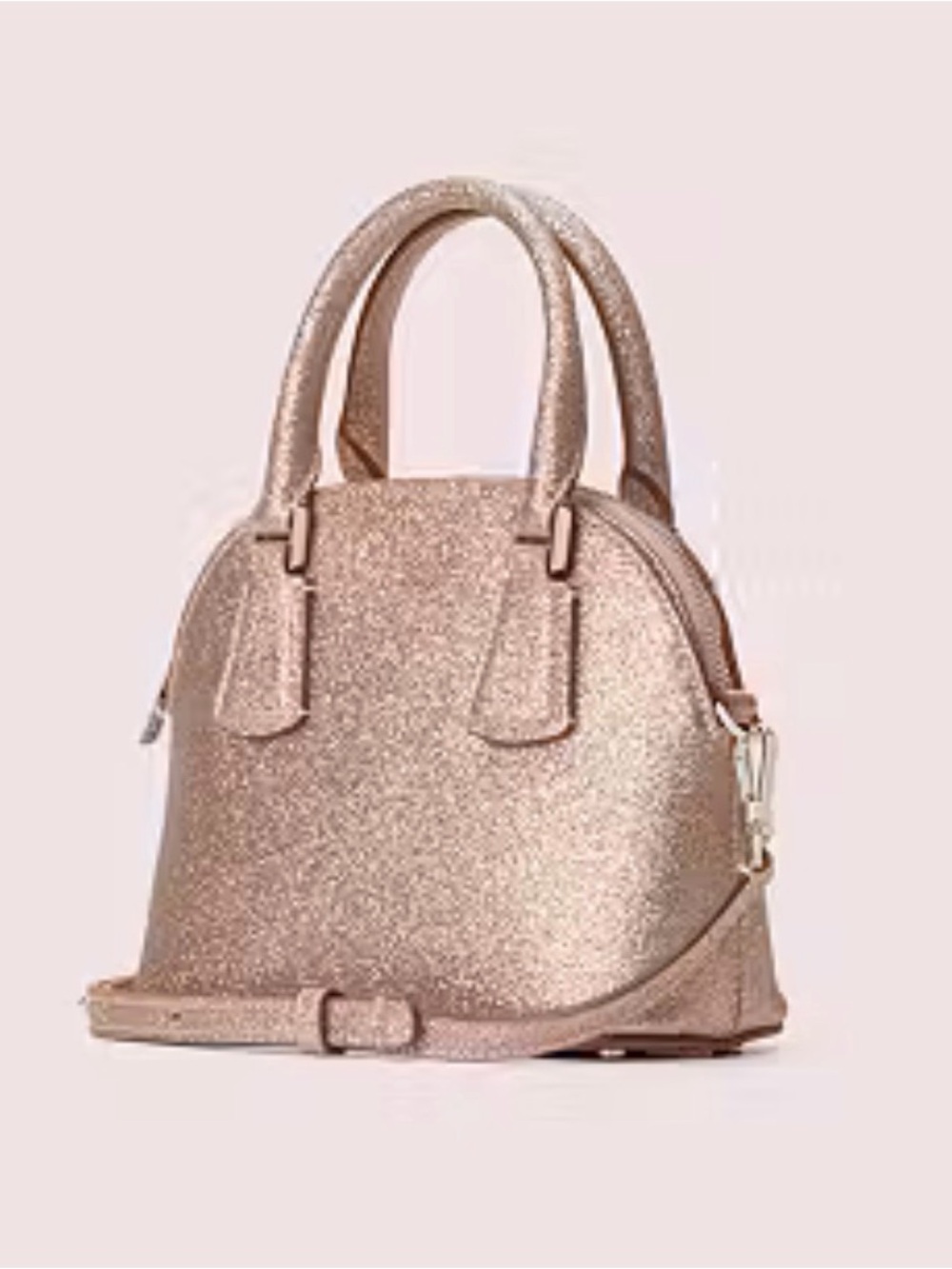 Kate Spade Sylvia Glitter Mini Dome Satchel - Picture 3 of 16